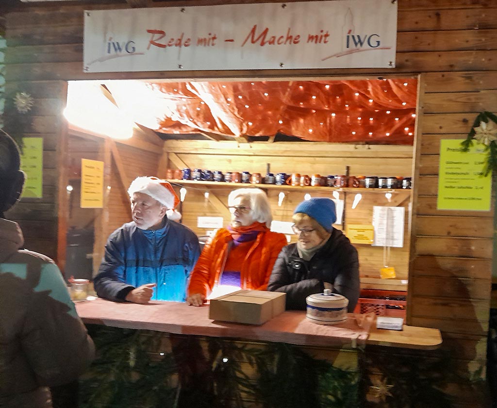 Unser Stand am Idsteiner Weihnachtmarkt 2024